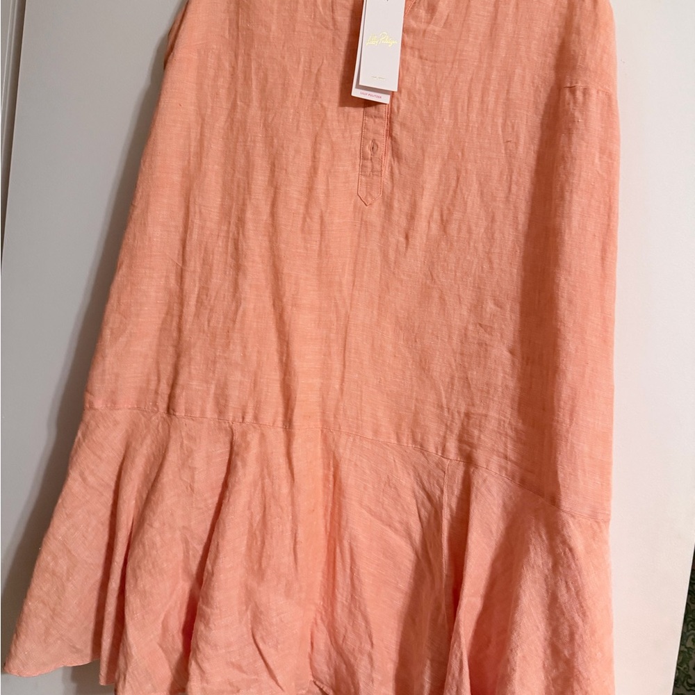Lilly Pulitzer Coral A-Line dress